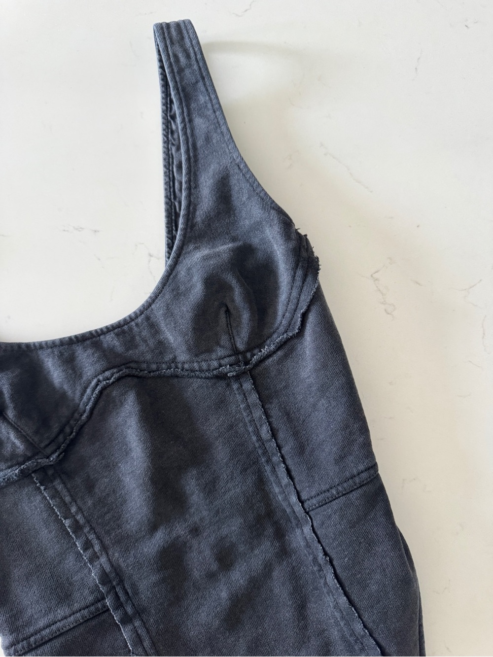 Acne Studios Grey Washed Corset Bodysuit Size XS - Picture 4 of 7